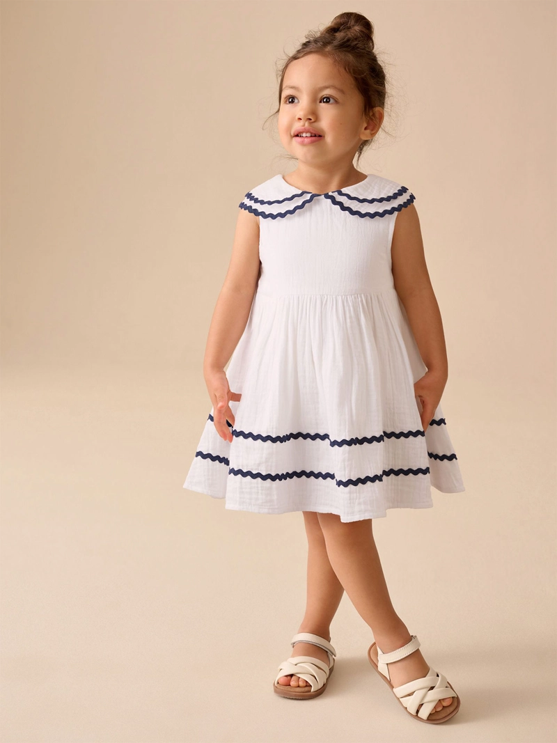 VESTIDO NIÑA NEXT ALGODÓN