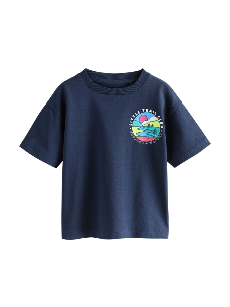 POLERA NIÑO NEXT MANGA CORTA ALGODÓN - 2