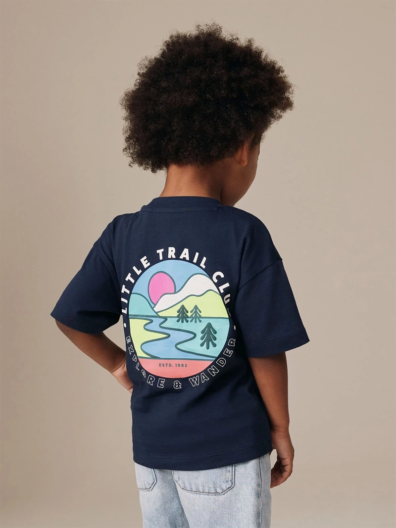 POLERA NIÑO NEXT MANGA CORTA ALGODÓN - 3