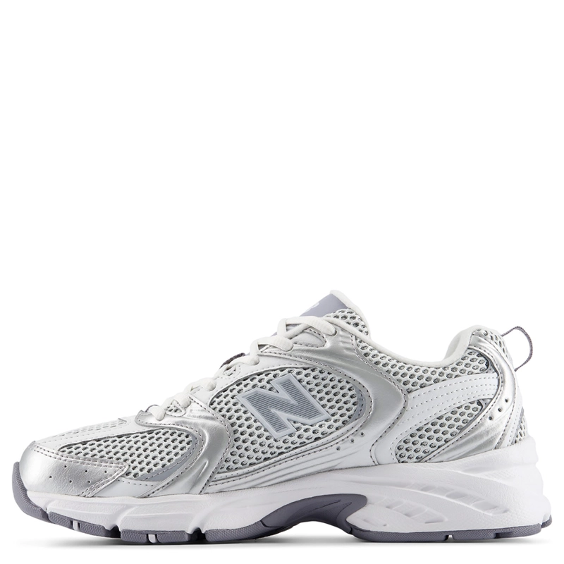 ZAPATILLAS MUJER NEW BALANCE CASUALES PLATEADO U530KLA - 3