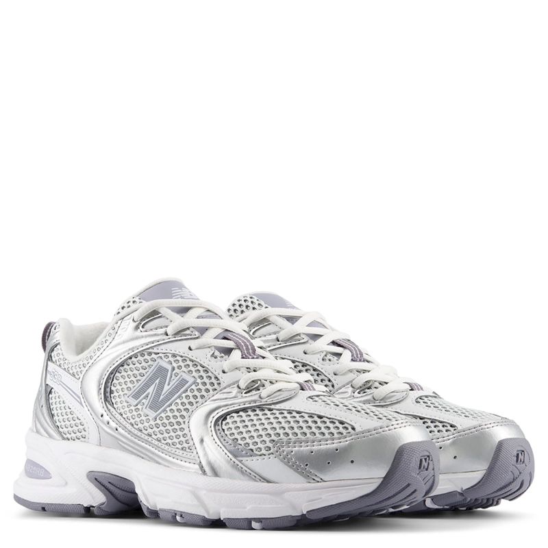 ZAPATILLAS MUJER NEW BALANCE CASUALES PLATEADO U530KLA - 2