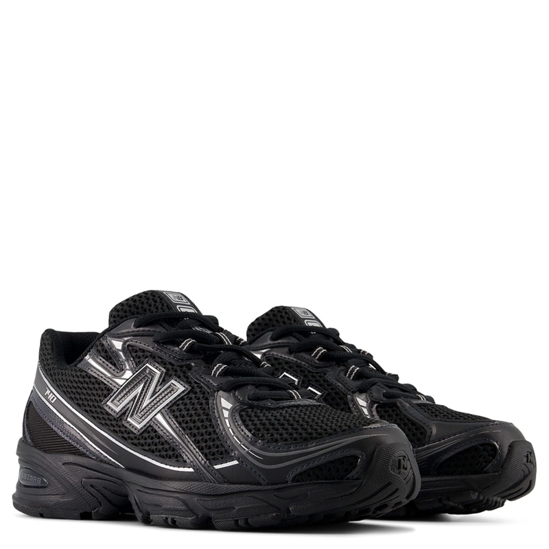 ZAPATILLAS UNISEX NEW BALANCE URBANO NEGRO 740 - 2