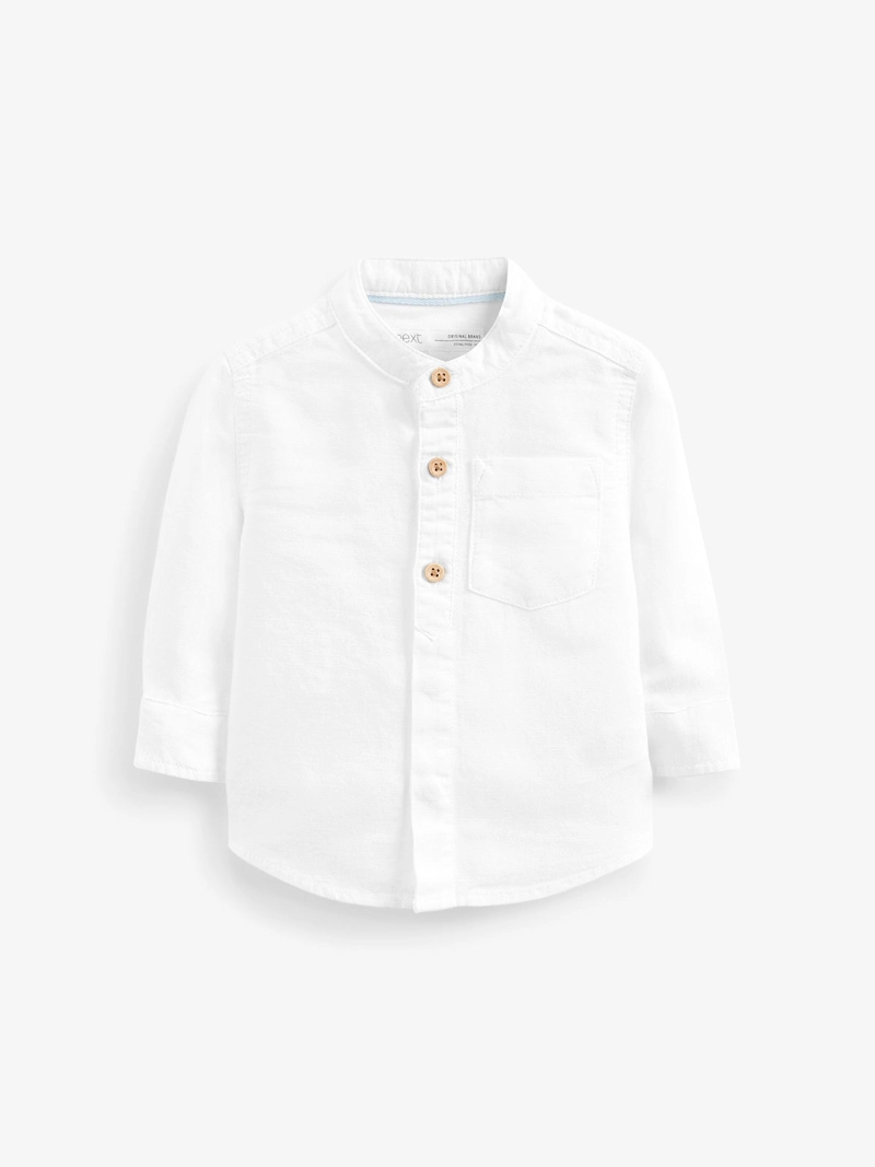 CAMISA NIÑO NEXT MANGA LARGA LINO - 2