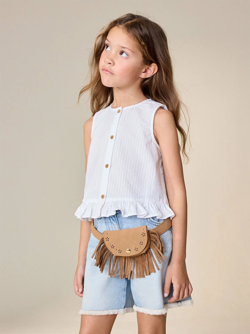 BLUSA NIÑA NEXT MANGA LARGA ALGODÓN