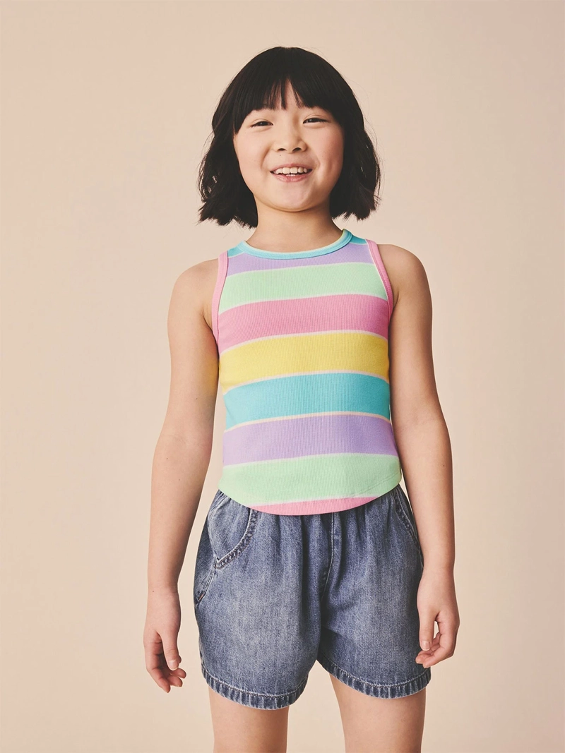 POLERA NIÑA NEXT MANGA CORTA ALGODÓN