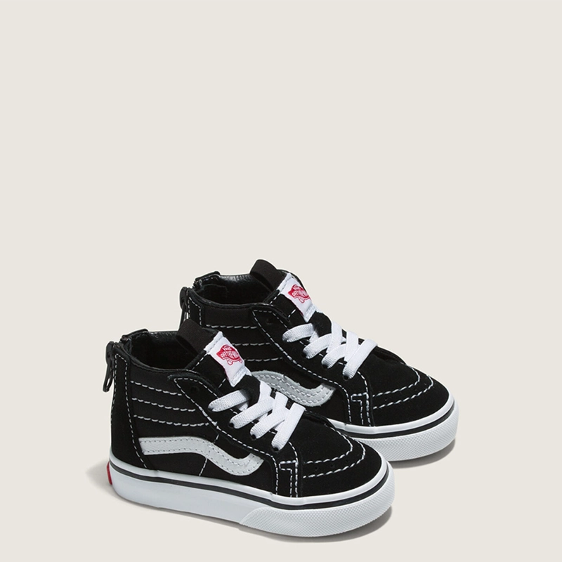 ZAPATILLAS NIÑO VANS URBANAS NEGRO TD SK8-HI ZIP - 2