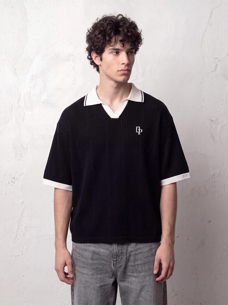 POLERA HOMBRE INDEX ALGODÓN MANGA CORTA