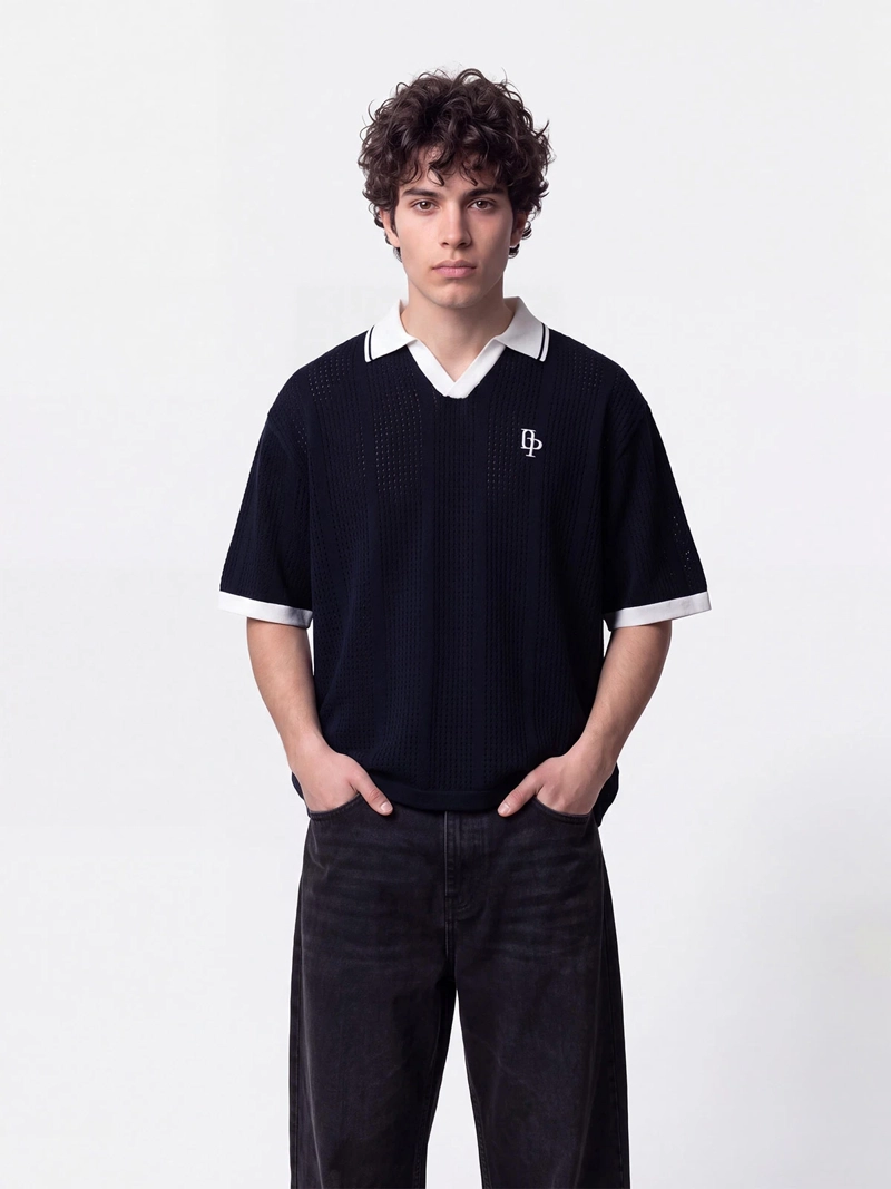 POLERA HOMBRE INDEX ALGODÓN MANGA CORTA - 1