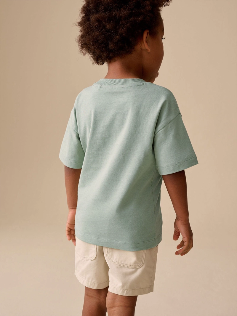 POLERA NIÑO NEXT MANGA CORTA ALGODÓN - 3