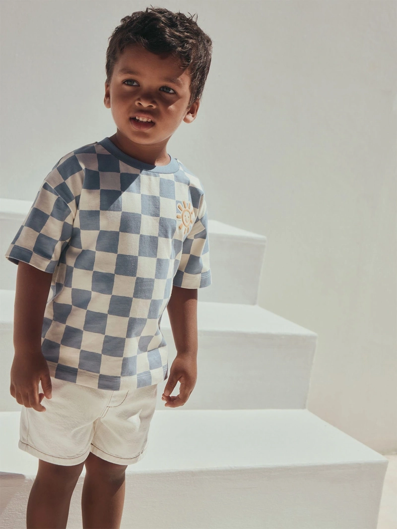POLERA NIÑO NEXT MANGA CORTA ALGODÓN