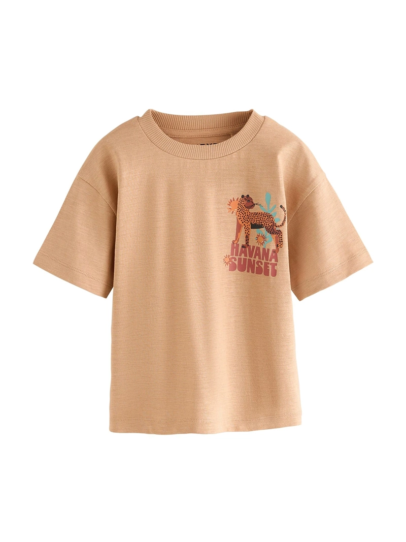 POLERA NIÑO NEXT MANGA CORTA ALGODÓN - 2