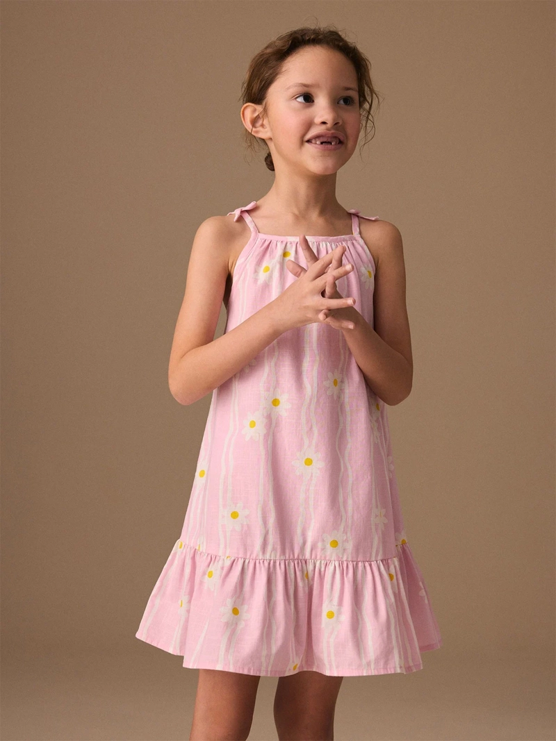VESTIDO NIÑA NEXT ALGODÓN