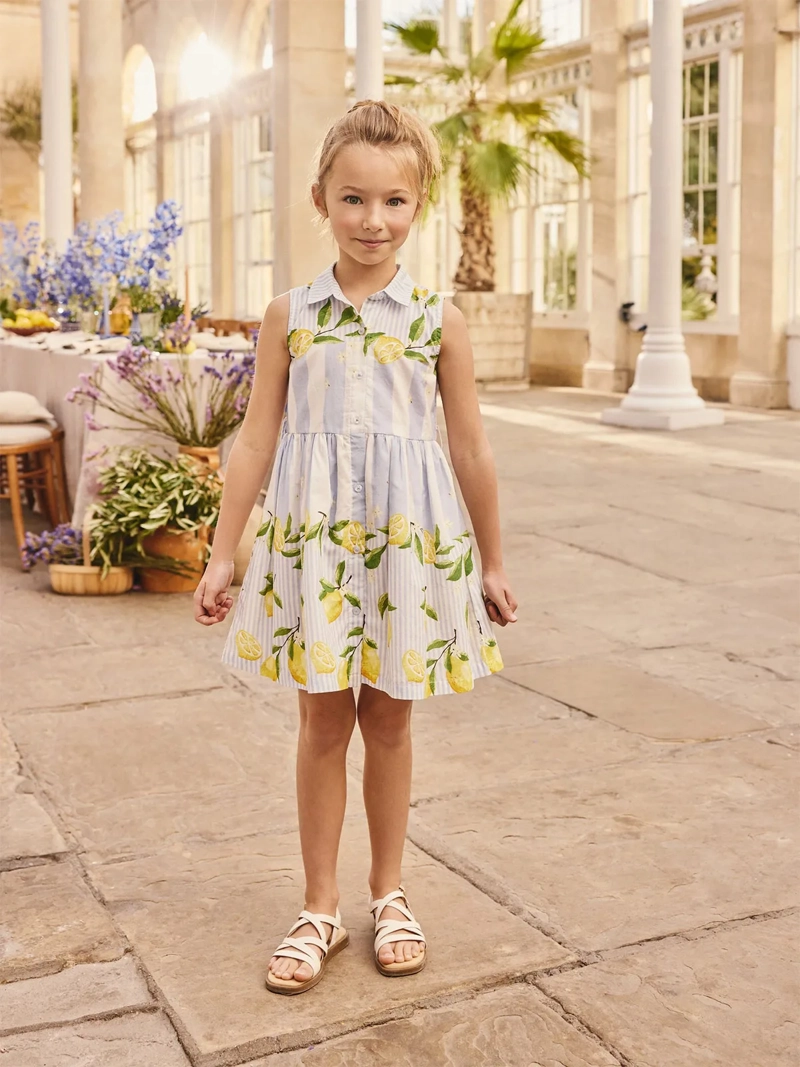 VESTIDO NIÑA NEXT ALGODÓN