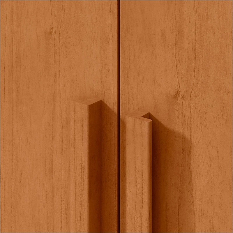 CLOSET DI PORETTI DESIGN ZEUS 4 PUERTAS 2 CAJONES CAFÉ - 5