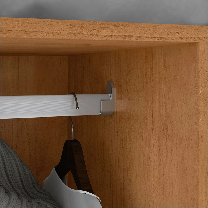 CLOSET DI PORETTI DESIGN JAZZ 6 PUERTAS 3 CAJONES CAFÉ - 5