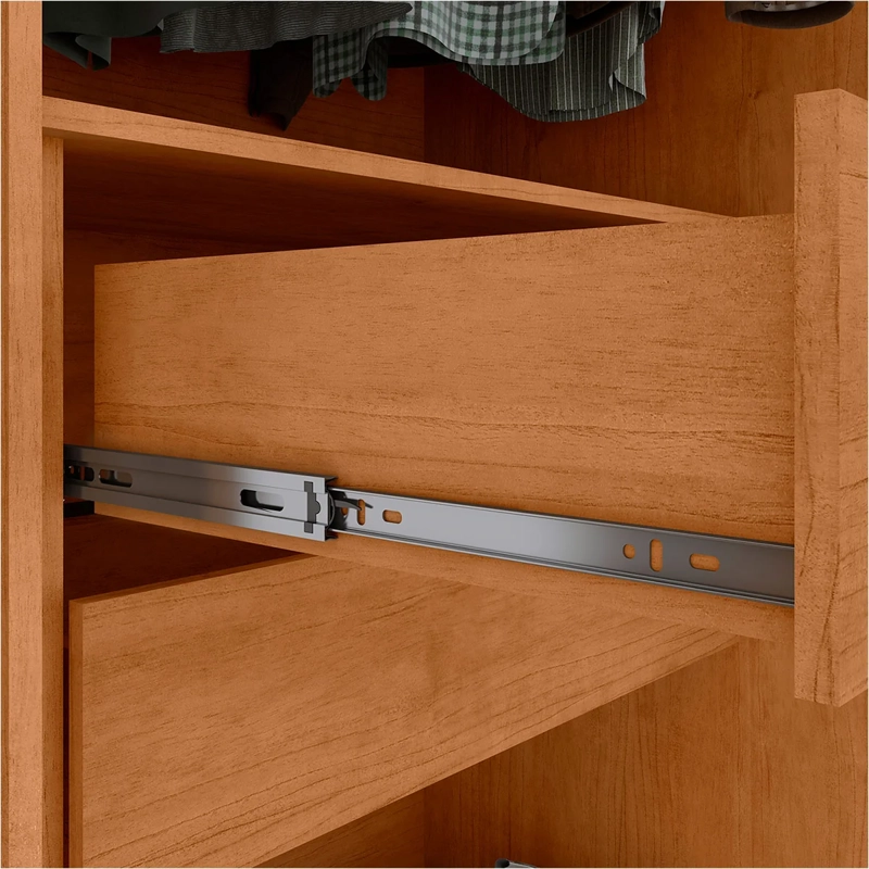 CLOSET DI PORETTI DESIGN ZEUS 6 PUERTAS 4 CAJONES CAFÉ - 4