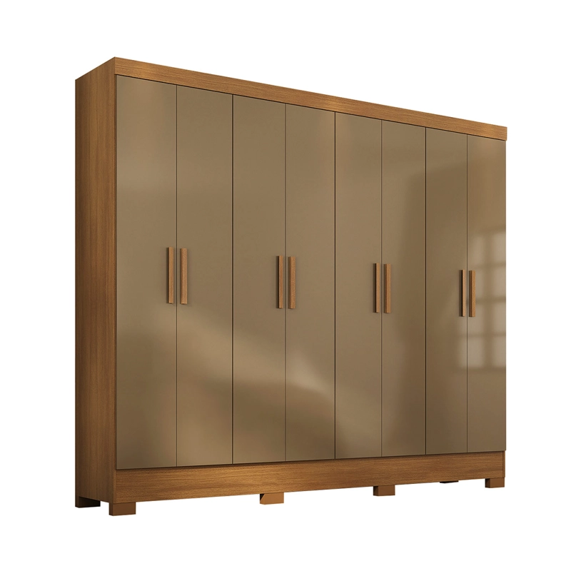 CLOSET DI PORETTI DESIGN ANDORRA 8 PUERTAS 4 CAJONES CAFÉ - 1
