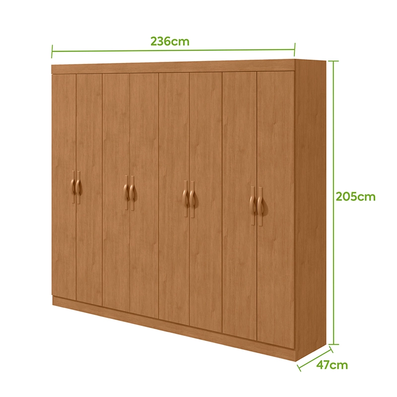 CLOSET DI PORETTI DESIGN SERENATA 8 PUERTAS 6 CAJONES - 4
