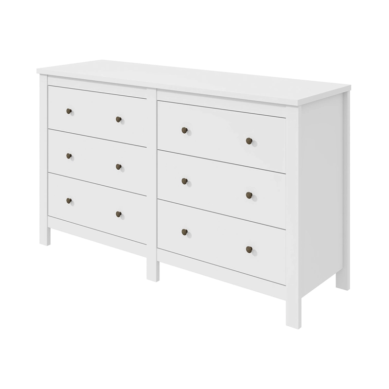 CÓMODA DI PORETTI DESIGN MAGGIORE 6 CAJONES BLANCO - 2