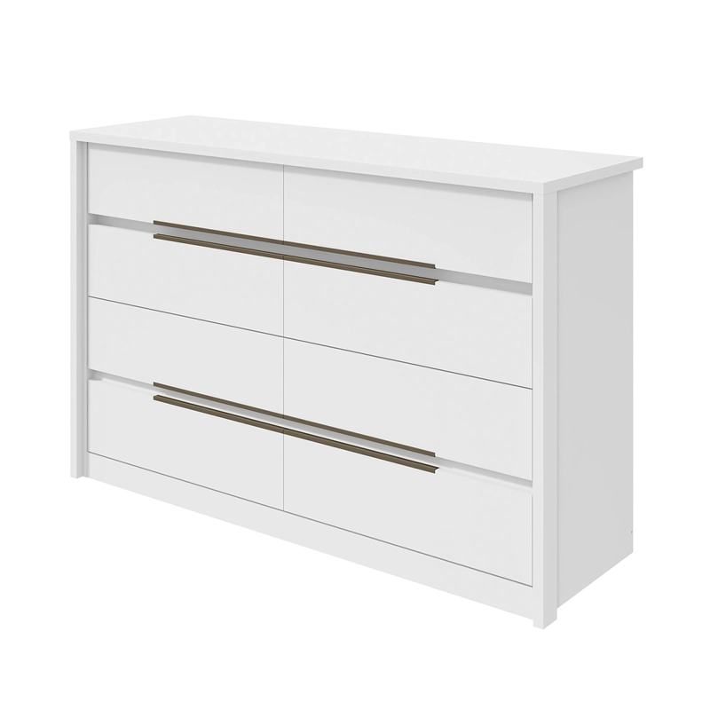 CÓMODA DI PORETTI DESIGN URBAN 8 CAJONES BLANCO - 2