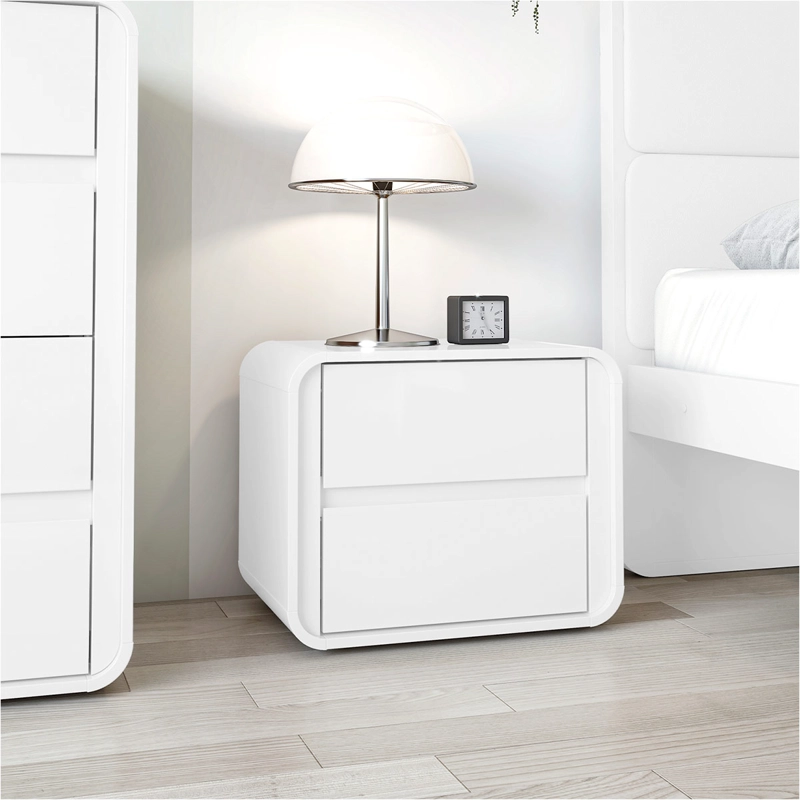 VELADOR DI PORETTI DESIGN LOOP 2 CAJONES BLANCO - 4
