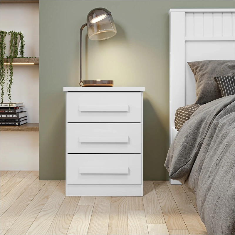 VELADOR DI PORETTI DESIGN BAIAO 3 CAJONES BLANCO - 5