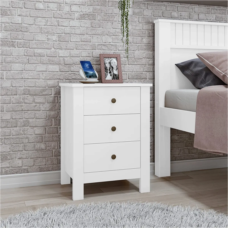 VELADOR DI PORETTI DESIGN MAGGIORE 3 CAJONES BLANCO - 5
