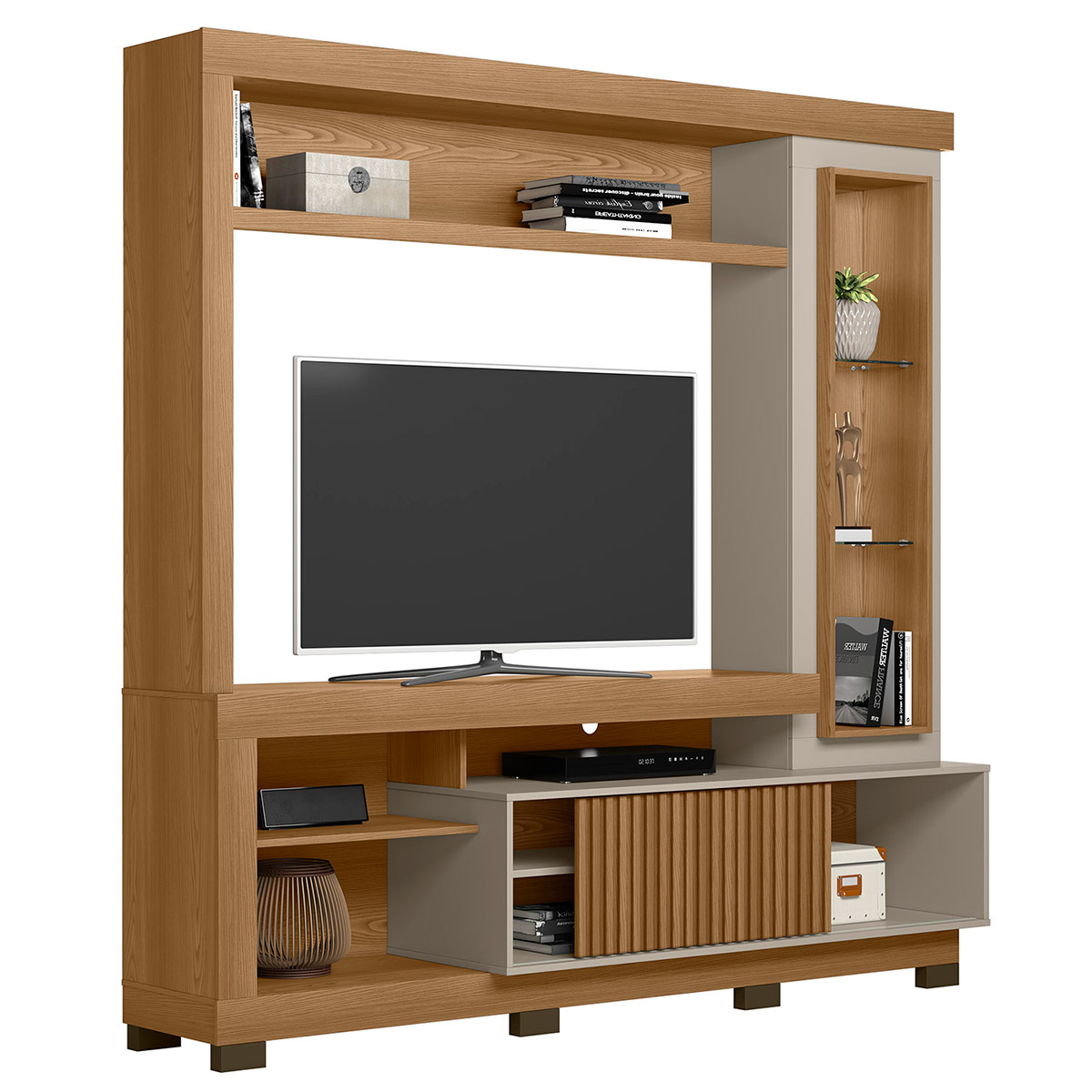 CENTRO DE ENTRETENIMIENTO DI PORETTI DESIGN NEW BAHIA 1 PUERTA 60" - 5