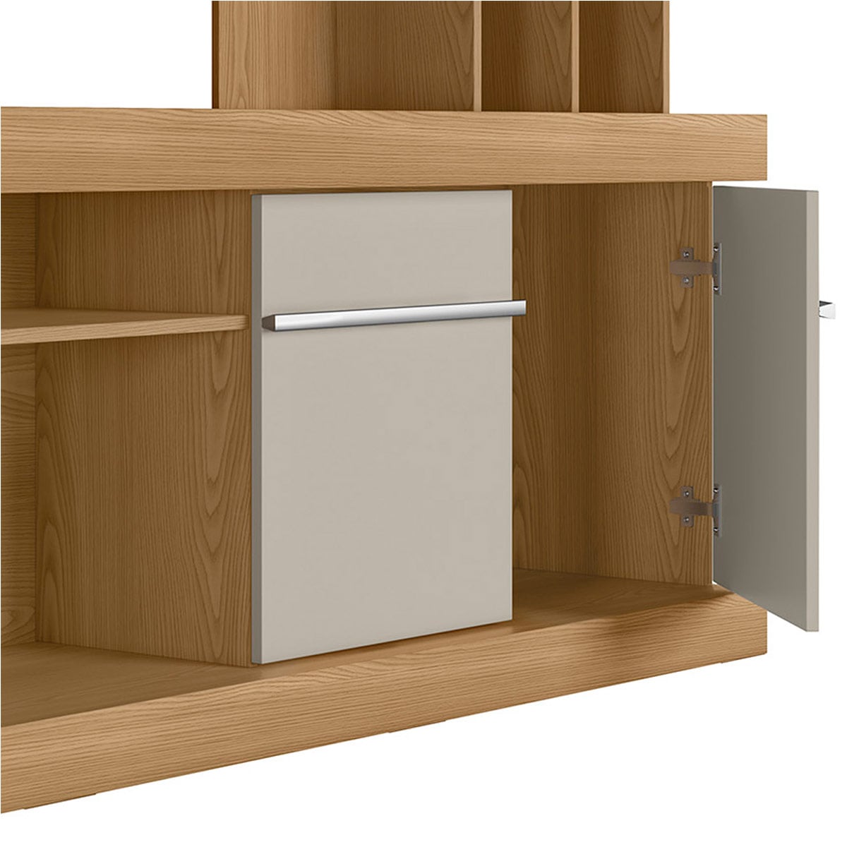 CENTRO DE ENTRETENIMIENTO DI PORETTI DESIGN CANELA 2 PUERTAS 65" - 3