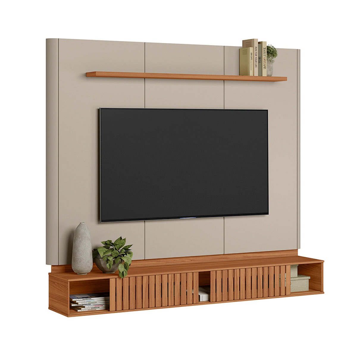 CENTRO DE ENTRETENIMIENTO DI PORETTI DESIGN AMARANTE 2 PUERTAS 70" - 4