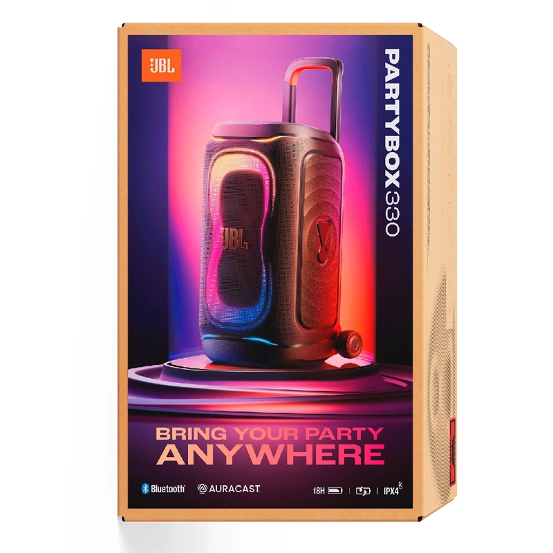 PARLANTE KARAOKE BLUETOOTH JBL PARTYBOX 330 280W - 6