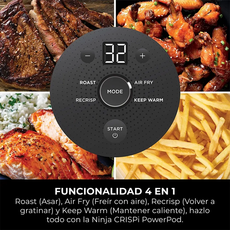 FREIDORA NINJA 3.8L CRISPI FN101EUGY - 7
