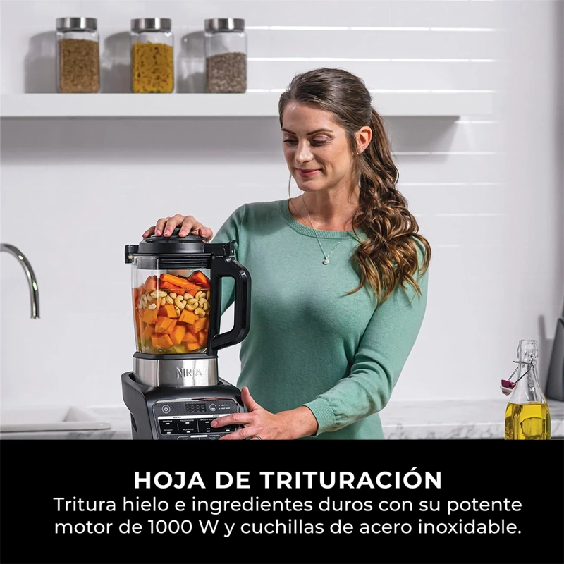 LICUADORA NINJA 2 EN 1 HB150EU 1000W 1.7L - 7
