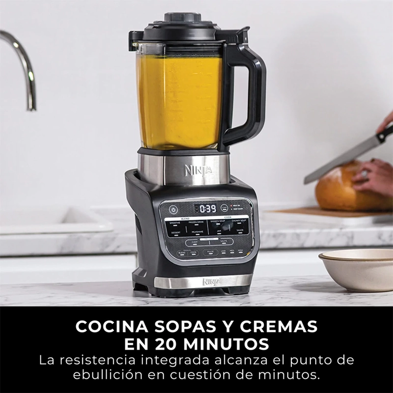 LICUADORA NINJA 2 EN 1 HB150EU 1000W 1.7L - 8