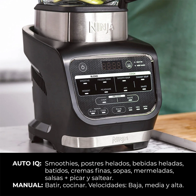 LICUADORA NINJA 2 EN 1 HB150EU 1000W 1.7L - 10