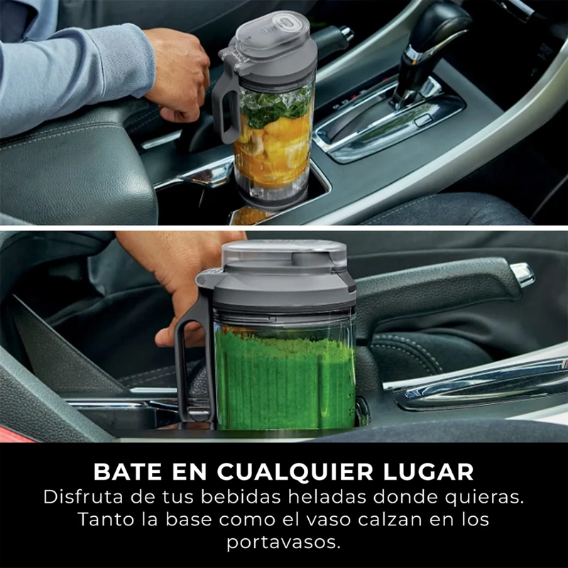 LICUADORA NINJA INDIVIDUAL INALÁMBRICA BLAST MAX BC251EUGY 100W 570ML - 11