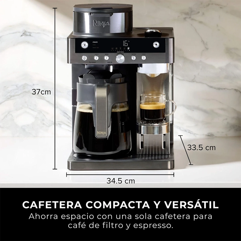 CAFETERA NINJA GOTEO 2 EN 1 PRESTIGE DUALBREW CFN802EU - 11