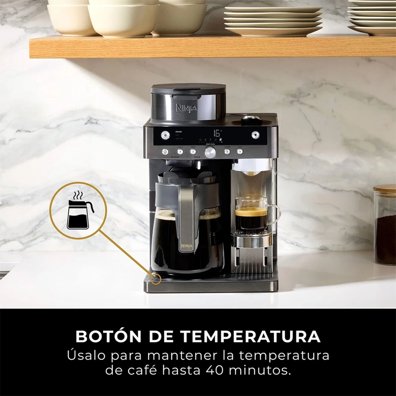 CAFETERA NINJA GOTEO 2 EN 1 PRESTIGE DUALBREW CFN802EU - 13