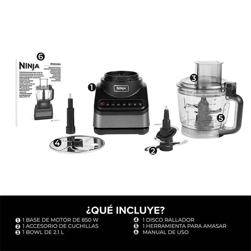 PROCESADORA NINJA PROFESSIONAL BN650EU 850W 2.1ML - 8