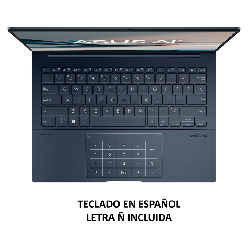 NOTEBOOK ASUS ZENBOOK 14 UX3405CA-SU1479W INTEL CORE ULTRA 7 16GB 1TB SSD TOUCH 14” - 6