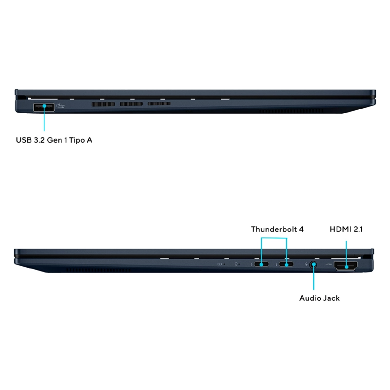 NOTEBOOK ASUS ZENBOOK 14 UX3405CA-SU1479W INTEL CORE ULTRA 7 16GB 1TB SSD TOUCH 14” - 7