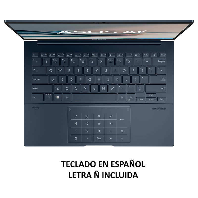 NOTEBOOK ASUS ZENBOOK 14 UX3405CA-SU1480W INTEL CORE ULTRA 9 32GB 1TB SSD TOUCH 14” - 6