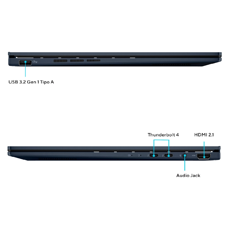 NOTEBOOK ASUS ZENBOOK 14 UX3405CA-SU1480W INTEL CORE ULTRA 9 32GB 1TB SSD TOUCH 14” - 7
