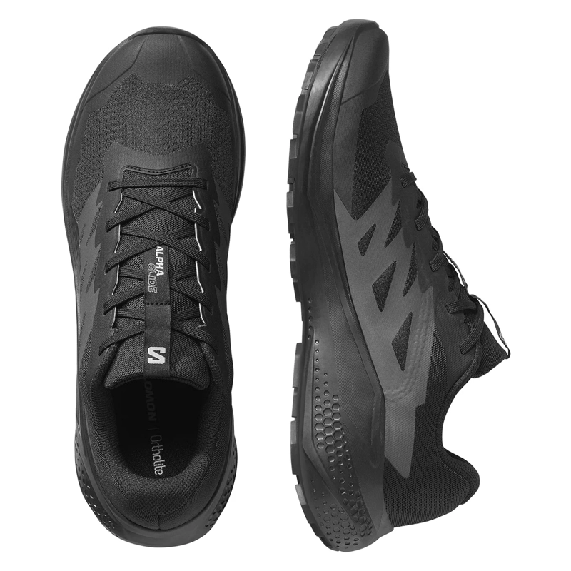 ZAPATILLAS HOMBRE SALOMON TRAIL RUNNING NEGRO ALPHAGLIDE - 4