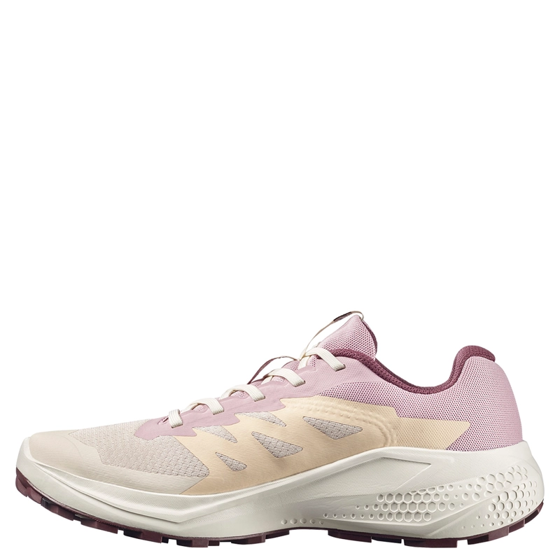 ZAPATILLAS MUJER SALOMON TRAIL RUNNING CREMA ALPHAGLIDE - 3