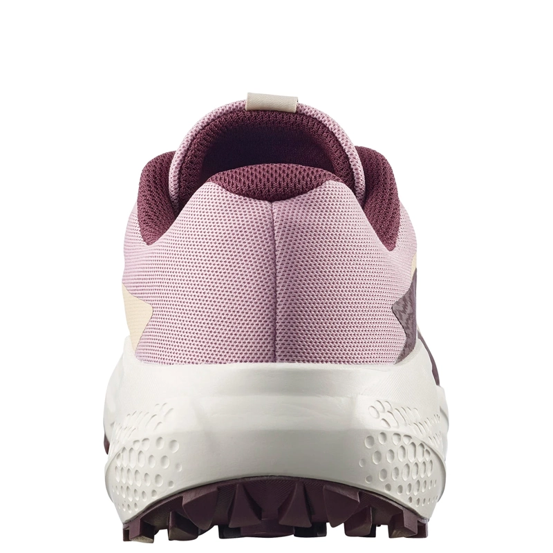 ZAPATILLAS MUJER SALOMON TRAIL RUNNING CREMA ALPHAGLIDE - 4