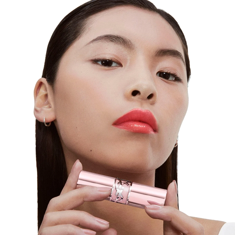 BÁLSAMO LABIAL YVES SAINT LAURENT LOVESHINE CANDY GLOW 9B CHERRY BLISS - 4