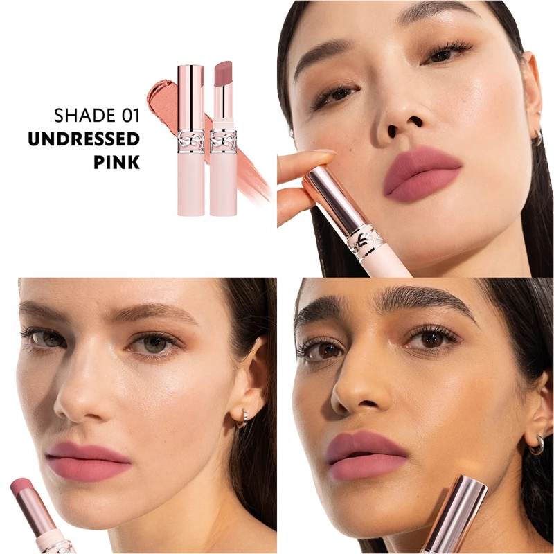 BÁLSAMO LABIAL YVES SAINT LAURENT LOVENUDE LIP 01 - 5