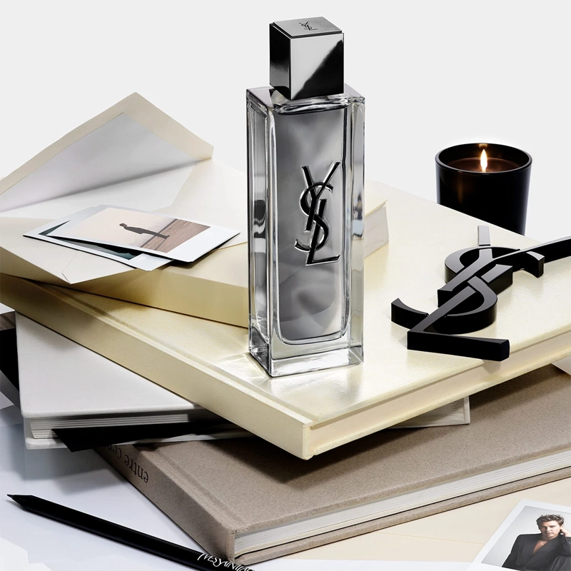 PERFUME HOMBRE YES SAINT LAURENT MYSLF EDT INTENSE 60ML - 4