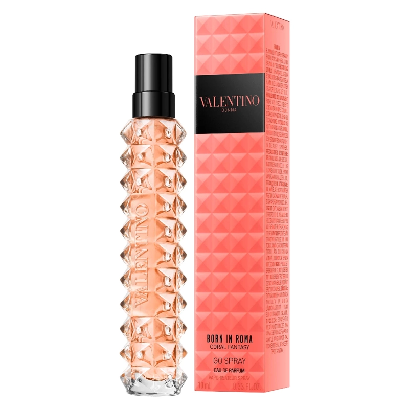 PERFUME MUJER VALENTINO BORN IN ROMA DONNA CORAL FANTASY EDP 10ML - 2